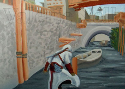 Assassin's Creed B - Oil On Canvas