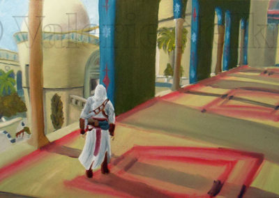 Assassin's Creed C - Oil On Canvas