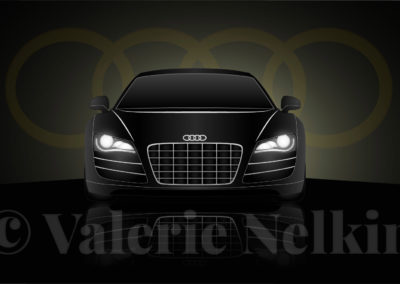 Audi R8 - Illustrator