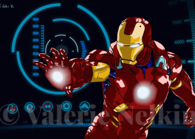 Ironman - Illustrator & Photoshop